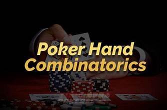 Image showing how combinatorics works in poker.