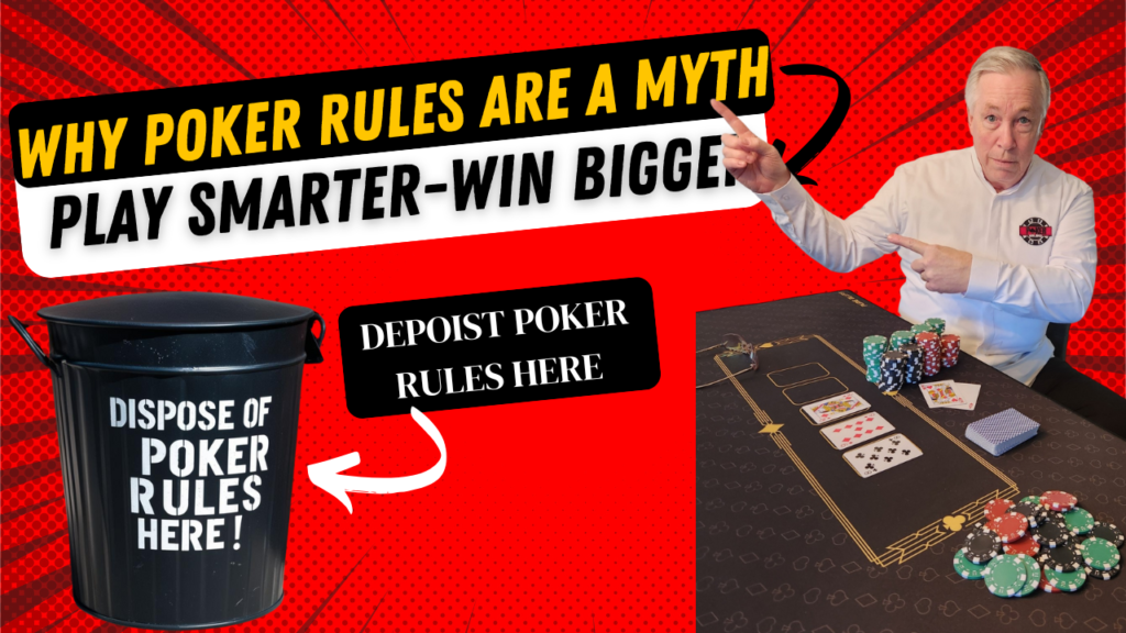 YOuTube Thumbnail for the Poker Video Tools Not Rules.