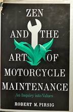 This is an image of the book Zen and The Art Of Motorcycle Mainteance. This is used to teach mindfulness in poker.