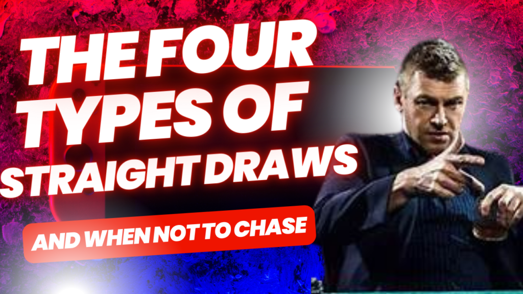 Image of the YouTube Video Thumbnail for Straight Draws & Suited connectors.